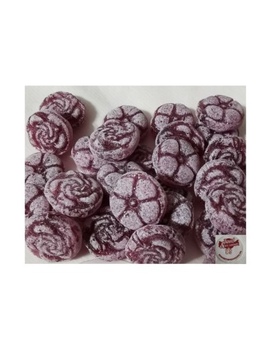Confiserie sucre cuit dur cassant Marque Gicopa violette de liège belg
