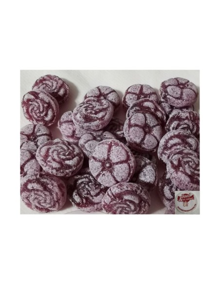 Confiserie sucre cuit dur cassant Marque Gicopa violette de liège belg