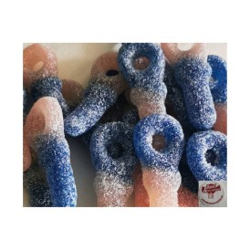 Confiserie sans gélatine tâch Marque Frisia Tétine acidulée bubble-gum