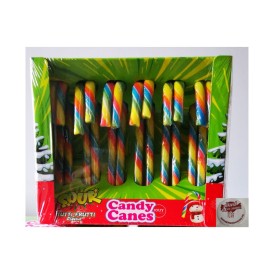 Confiserie sucre d’orge Marque Jouy & Co canne sucre cuit tutti frutti