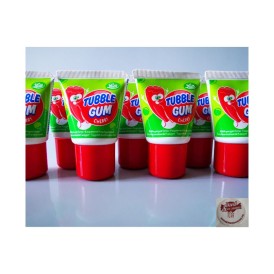 Confiserie gomme à mâcher Marque Lamy Lutti tublle gum cerise rouge...