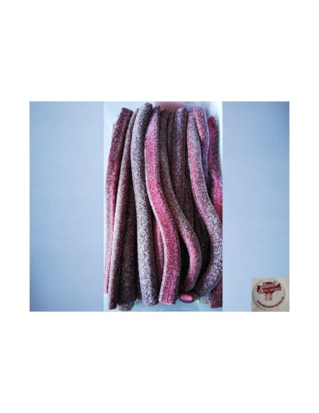 Confiserie gélifiée fourrée citrique Marque Jake Jumbo raisin acidulé.