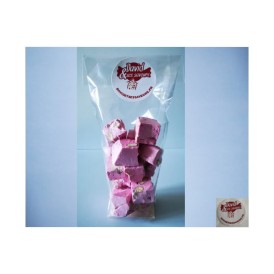 Confiserie nougat Marque du pré catalan Nougat aux amandes framboise..