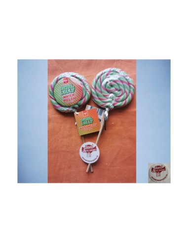 Confiserie dragéifiée Marque sweet Sucette Spiral des fêtes foraines..