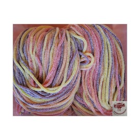 Confiserie acidulée Marque Trading Company  Spaghetti multifruit rouge