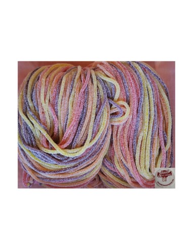 Confiserie acidulée Marque Trading Company  Spaghetti multifruit rouge