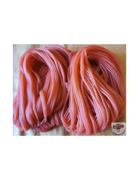 Confiserie gélifiée Marque Trading Company B.V Spaghetti goût fraise..