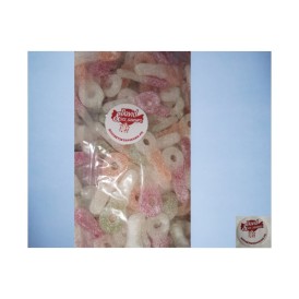 Confiserie citri sans gélatine Marque Frisia Tétine tropical acidulée