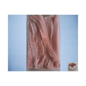 Confiserie sans gélatine acidulée Marque Damel bandeau bandos fraise..