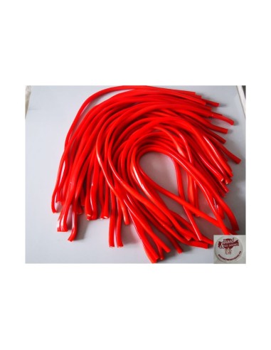 Confiserie gélifiée lisse Marque Fini câble fourré lisse fraise forain