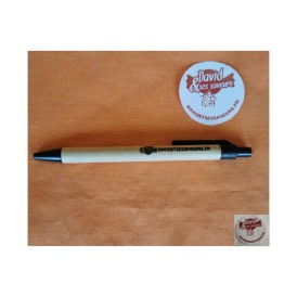 Stylo avec le logo du site