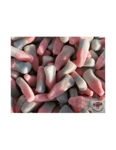 Confiserie gélifiée acidulée Marque Vidal bouteille tutti tutti bubble