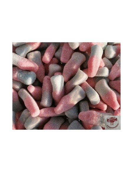 Confiserie gélifiée acidulée Marque Vidal bouteille tutti tutti bubble