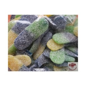 Confiserie acidulée marque pierrot gourmand briquette tâche langue fru