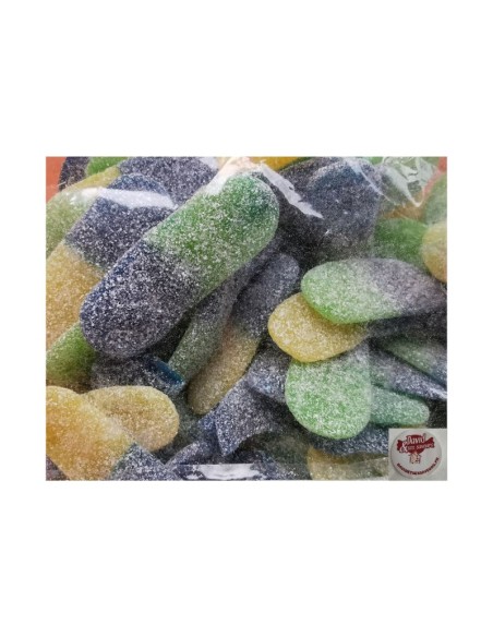 Confiserie acidulée marque pierrot gourmand briquette tâche langue fru