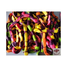 Confiserie gélifiée gélatine Marque Vidal Serpent géant au goût fruits