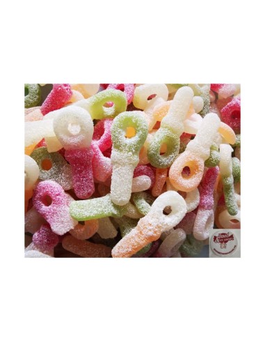 Confiserie citri sans gélatine Marque Frisia Tétine tropical acidulée