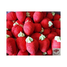 Confiserie guimauve chamallow Marque Bulgari Fraise davidetsessaveurs.