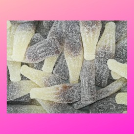 Confiserie gélifiée citrique Marque Astra sweets Bouteille cola citr..