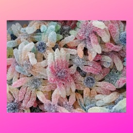 Confiserie gélifiée acidulée Marque Fini Joubini citrique Multicolore.