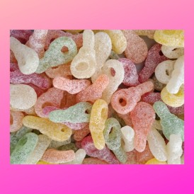 Confiserie gélatine acidulée Marque Astra sweets Tétine citrique Multi