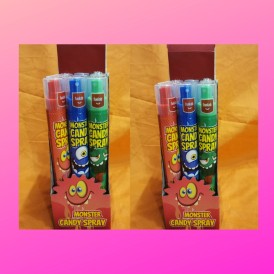 Confiserie liquide spray Marque Funlab Spray géant fraise pomme fram..