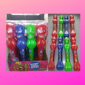 Confiserie liquide spray Marque Brabo Spray scary skull pastèque frais