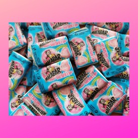 Confiserie chewing gum Marque Carambar & Co Malabar goût barbe à papa.
