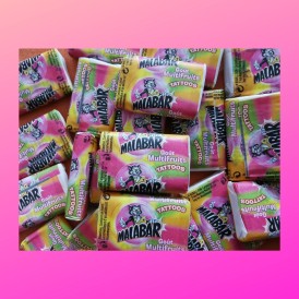 Confiserie chewing gum Marque Carambar & Co Malabar saveur Multifruits