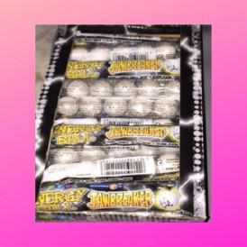 Confiserie dragéifiée Marque Zed candy Brabo Boule magique Energy ball