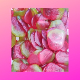 Confiserie gélifiée Marque Damel Fraise gélifiée géante davidetsessa..