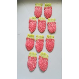 Confiserie gélifiée acidulée Marque Haribo Fraise acidulée davidetses.