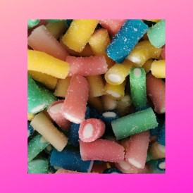 Confiserie gélifiée acidulée Marque Haribo Rainbow pik davidetsessa...