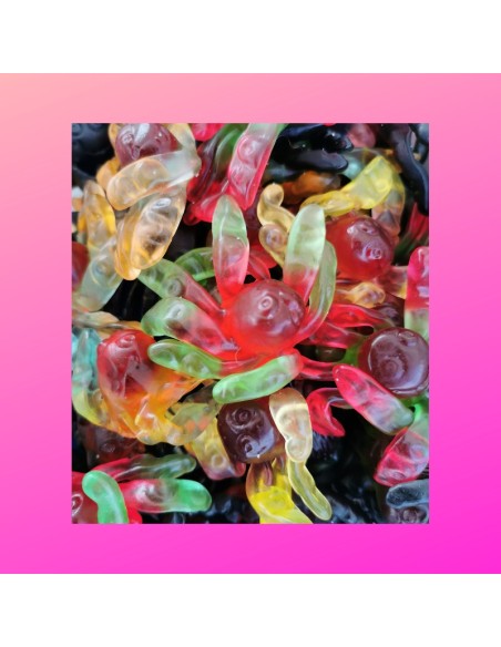 Confiserie gélifiée gélatine Marque Trolli Poulpy davidetsessaveurs...
