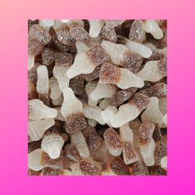 Confiserie gélifiée citrique Marque Haribo Mini bouteille cola fizz...