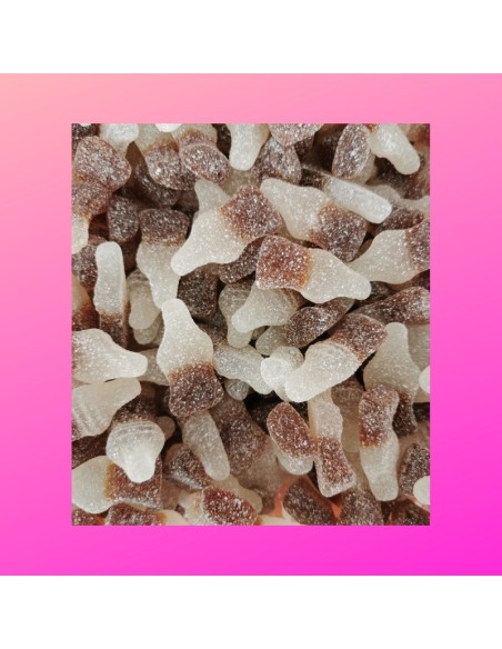 Confiserie gélifiée citrique Marque Haribo Mini bouteille cola fizz...