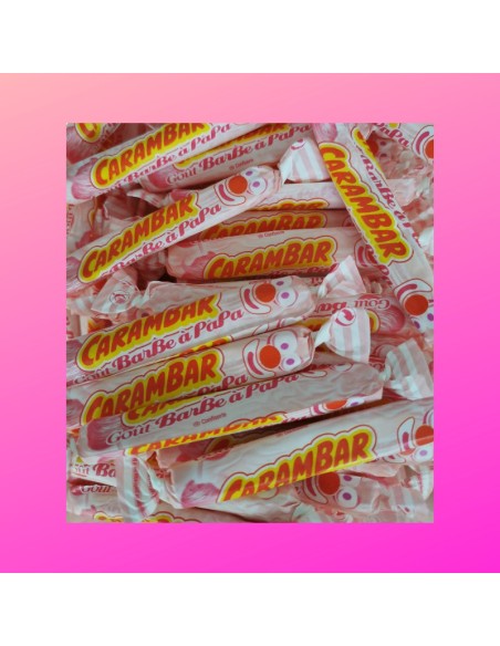 Confiserie gélatine barre Marque Carambar & Co Carambar barbe à papa..