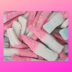 Confiserie gélifiée citrique Marque Astra Sweets bouteille bubblizz…..