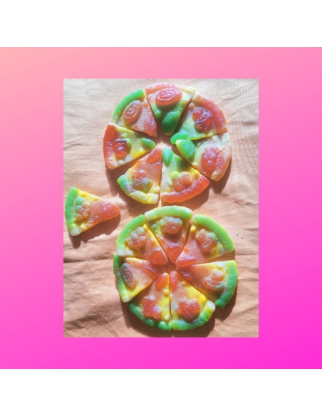 Confiserie gélifiée aérée Marque Fini Sanchez Pizza davidetsessaveurs.