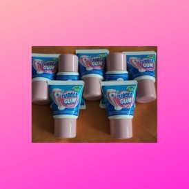 Confiserie pâte à mâcher Marque Lutti Tubble gum saveur tutti frutti.