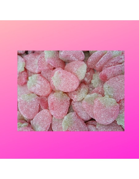 Confiserie gélifiée acidulée Marque Astra sweets Fraise plate acidulée