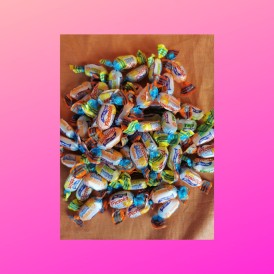 Confiserie Bonbon sans sucre Marque Intervan pictolin orange lemon lim
