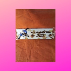 Confiserie nougat amandes Marque La Linoise Barre nougat n° 20 surfin.