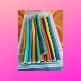 Confiserie gélifiée fourrée aux fruits Marque Damel Jumbo tutti-frutti 2